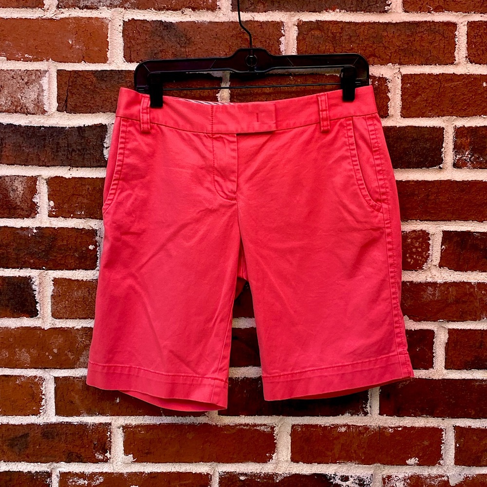 4 for$20 J.Crew size 2 coral City Shorts